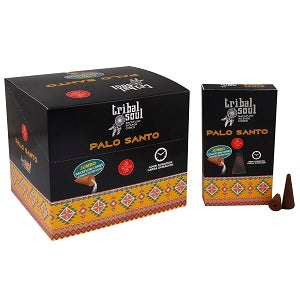 Tribal Soul Backflow Incense Cones - Palo Santo - Hira Online